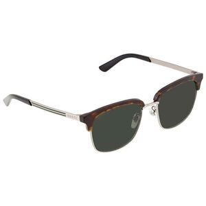 NEW Gucci Green and Brown Square Unisex Sunglasses